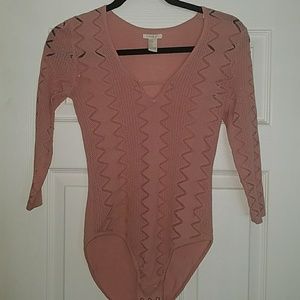 Rose Colored Bodysuit